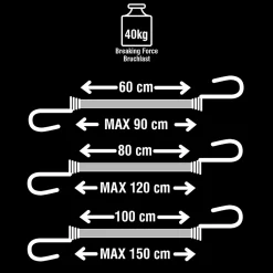 Bocal de 6 sangles Master Lock Polyester (PES)