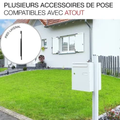 Boite à colis Atout 1 porte Bleu brillant RAL 5010 B