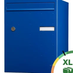 Boite à colis Atout 1 porte Bleu brillant RAL 5010 B