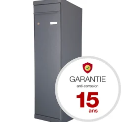 Boite à colis Twin L Gris anthracite 7016