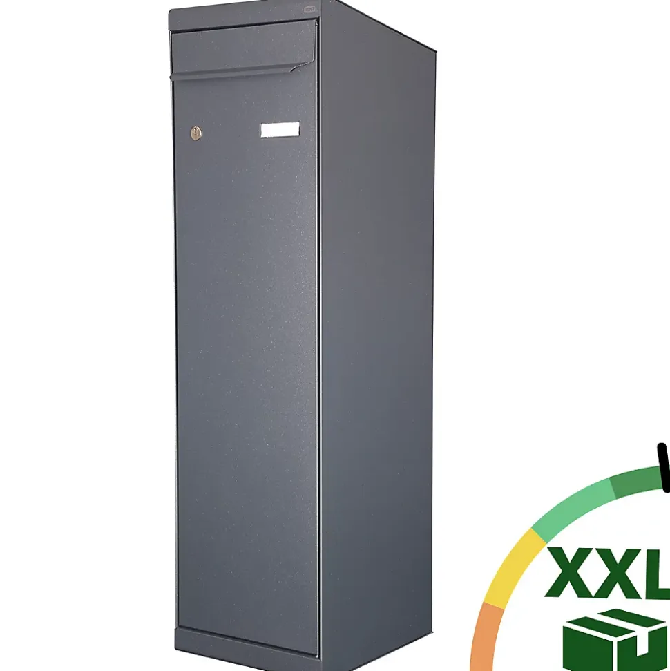 Boite à colis Twin L Gris anthracite 7016