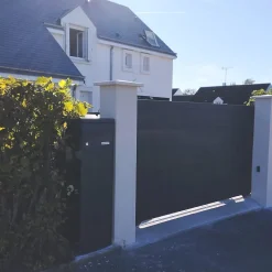 Boite à colis Twin L Gris anthracite 7016