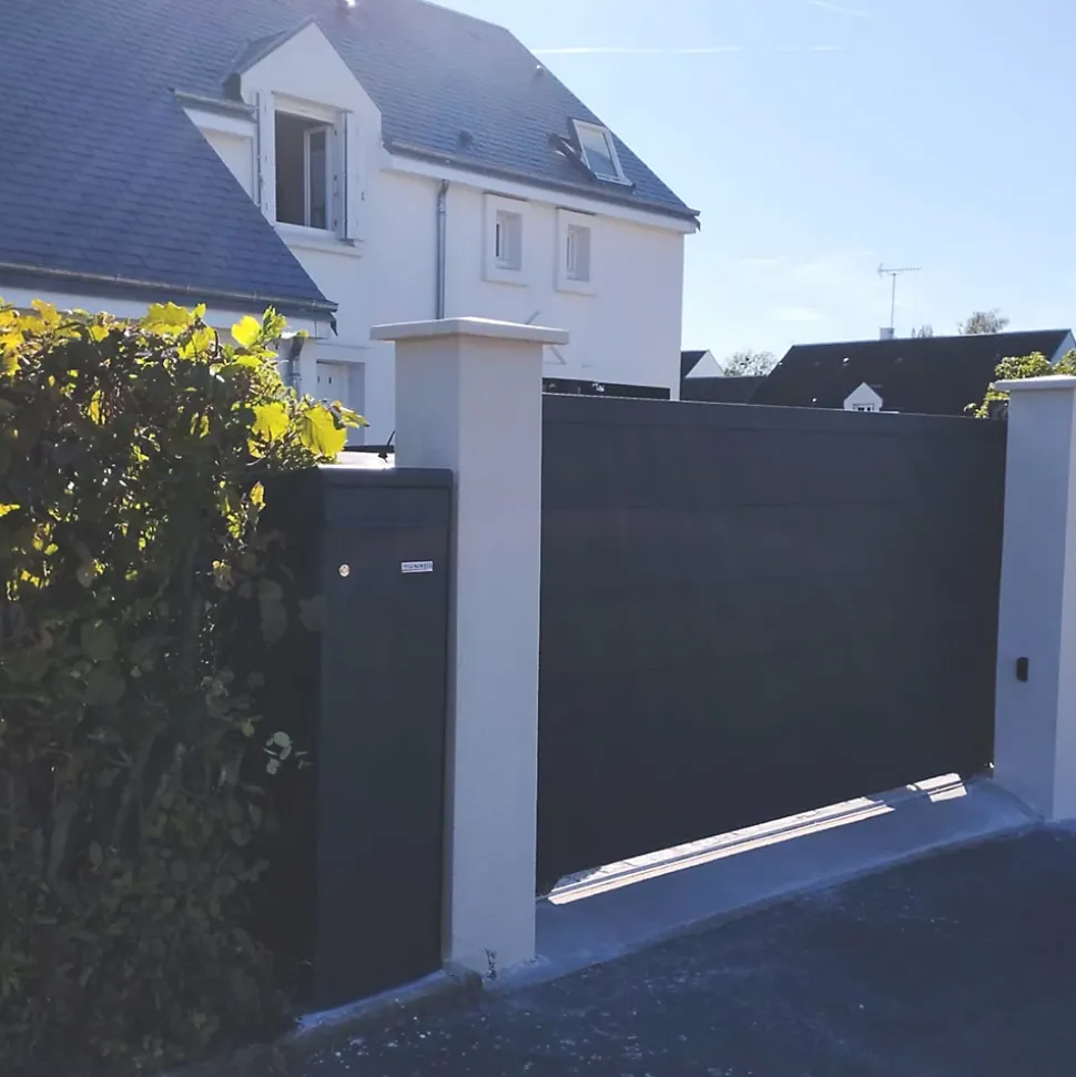 Boite à colis Twin L Gris anthracite 7016