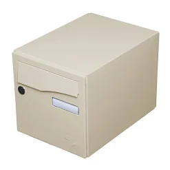 Boite aux lettres Préface 1 porte Ivoire brillant RAL 1015B