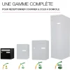Boite aux lettres Allure 2 portes noir 9005M