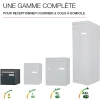 Boite aux lettres Allure 2 portes gris anthracite 7016M