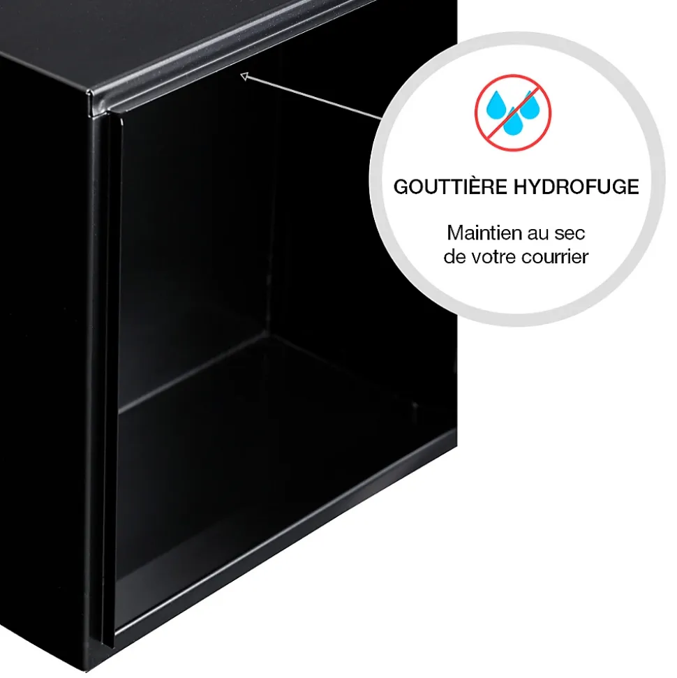Boite aux lettres Allure Compact noir 9005M
