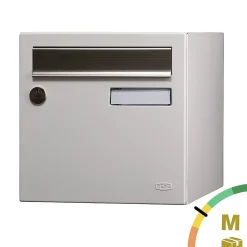 Boite aux lettres Allure 2 portes blanc 9016M
