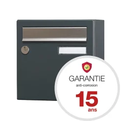 Boite aux lettres Allure Compact gris anthracite 7016M