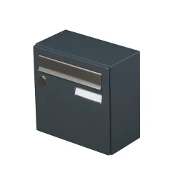 Boite aux lettres Allure Compact gris anthracite 7016M