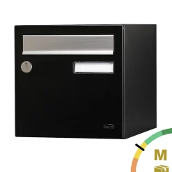 Boite aux lettres Allure 1 porte noir 9005M