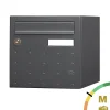 Boite aux lettres CubYsm 1 porte Gris anthracite 7016M