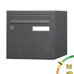 Boite aux lettres CubYsm 2 portes Gris anthracite 7016M
