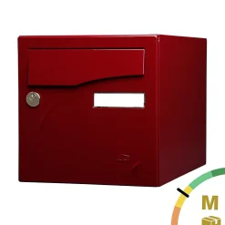 Boite aux lettres Préface 2 portes Rouge pourpre brillant 3004B