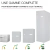 Boite aux lettres Préface 2 portes Blanc neige mat RAL 9016MT