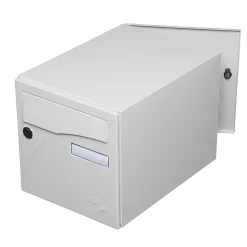 Boite aux lettres Préface 2 portes Blanc neige mat RAL 9016MT
