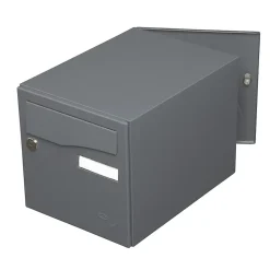 Boite aux lettres Préface 2 portes Gris anthracite RAL 7016M