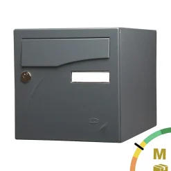 Boite aux lettres Préface 2 portes Gris anthracite RAL 7016M