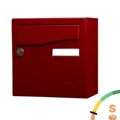 Boite aux lettres Préface compact Rouge pourpre brillant 3004B