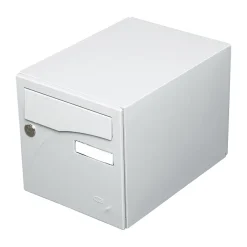 Boite aux lettres Préface 1 porte Gris clair brillant RAL 7035B