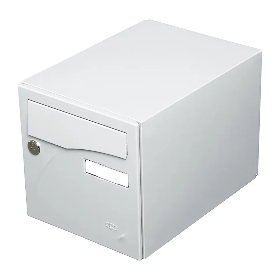Boite aux lettres Préface 1 porte Gris clair brillant RAL 7035B
