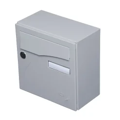 Boite aux lettres Préface compact Gris polaire mat RAL 9006 M