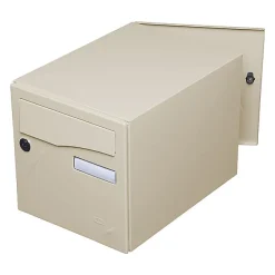 Boite aux lettres Préface 2 portes Ivoire brillant RAL 1015B