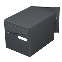 Boite aux lettres Préface 2 portes Noir Sablé RAL 2100 MS