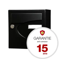 Boite aux lettres Préférence Compact noir mat 9005M