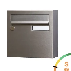 Boite aux lettres Rivage compact brossé