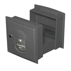 Boite aux lettres Soléa à encastrer 2 portes Gris anthracite REN 0206 MS