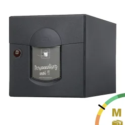 Boite aux lettres Soléa 1 porte Noir Sablé 2100 MS