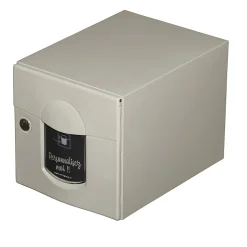 Boite aux lettres Soléa 1 porte Ton pierre aspect sablé RAL 1013MS