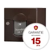 Boite aux lettres Soléa 1 porte Brun RAL 8019 B