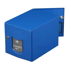 Boite aux lettres Soléa 2 portes bleu 5010 B