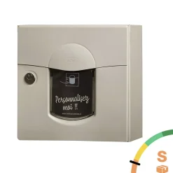 Boite aux lettres Soléa compact Ton pierre aspect sablé RAL 1013MS