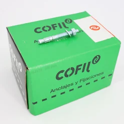 Boite de 100 Goujons d'ancrage métallique M.8x75mm