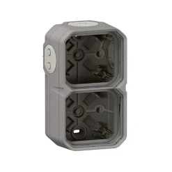 Boitier saille étanche - Plexo - LEGRAND - 2 postes - 4 embouts