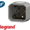 Boitier saillie simple Legrand Plexo™ gris composable