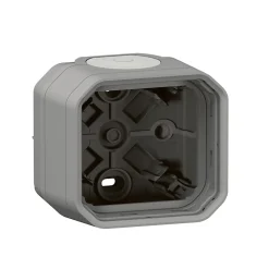 Boitier saillie simple Legrand Plexo™ gris composable
