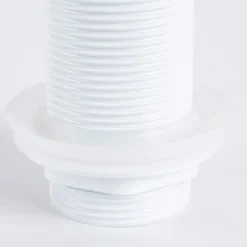 Bonde clic-clac lavabo sans trop plein, blanc