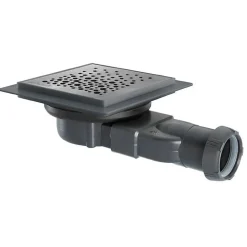 Bonde de douche compacte à chaper ø40 mm Wirquin Venisio Compact