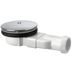 Bonde de douche extra-plate 90mm Wirquin