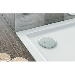 Bonde de douche siphoïde Turboflow 2 - Capot ABS - diamètre 90 mm