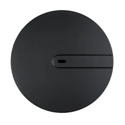 Bonde de douche Slim+ Ø118 mm noir Wirquin