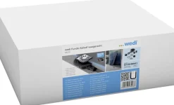 Bonde de douche sortie horizontale extra-plat WEDI Fundo Mini Max grille carrée