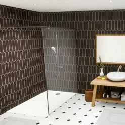 Bonde de douche ultra plate Valentin Smart Ø90mm