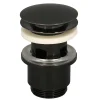 Bonde de lavabo ø 63 mm Rousseau avec clapet clic clac ou fixe effet canon de fusil