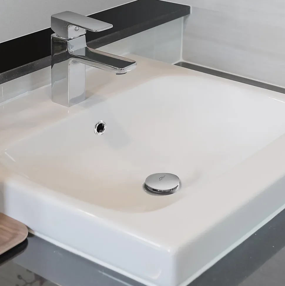 Bonde de Lavabo Pop Up en Laiton Universel AntiBlocage G 1-1/4"