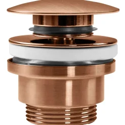 Bonde De Lavabo Universel Rea Clic-Clac Brush Copper